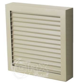 Equipamentos Radiologia - Exaustor Cmara Escura - Veneziana GRX Cmara Escura Raios X 300 x 300 mm